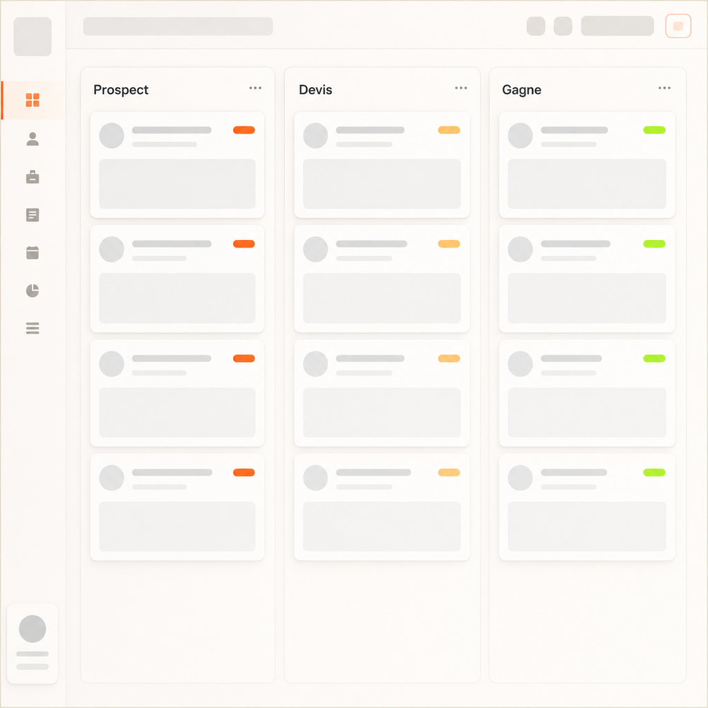 Pipeline CRM : suivi des clients et des opportunités commerciales